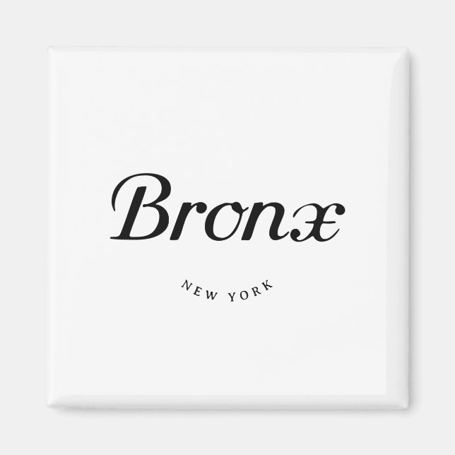 Bronx NY Magnet (Front)