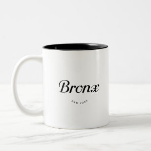 Bronx NY Two-Tone Coffee Mug