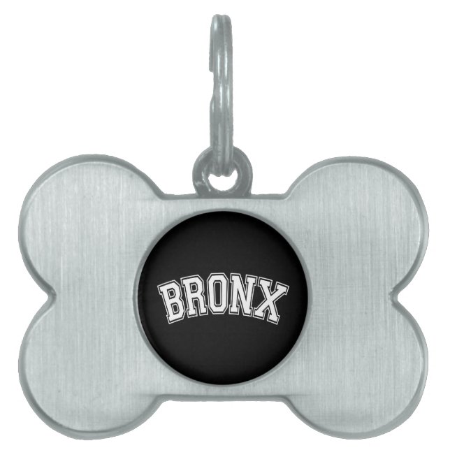 BRONX PET TAG (Front)