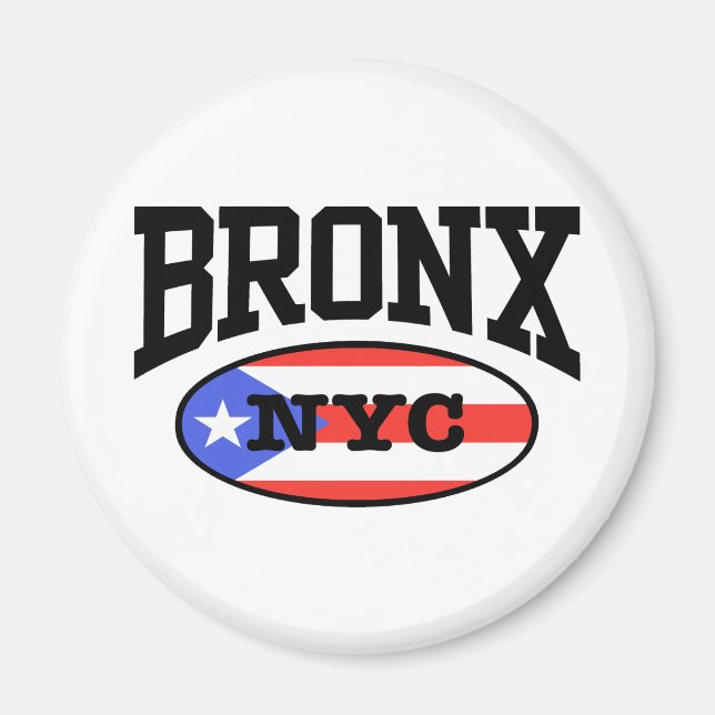 Bronx Puerto Rican Magnet (Front)