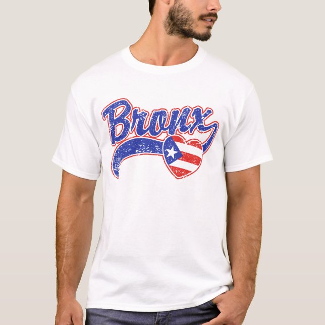 Bronx Puerto Rican T-Shirt (Front)
