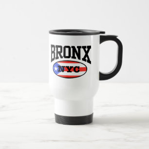 Bronx Puerto Rican Travel Mug