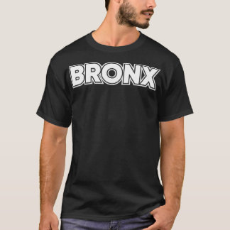 Bronx Typography Design T-Shirt