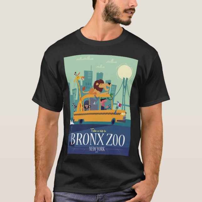 Bronx Zoo poster Classic T-Shirt (Front)