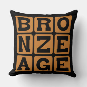 Bronze Age, Era of Human Innovation Cushion