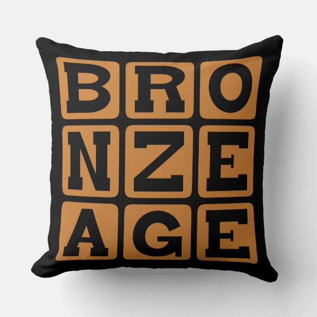 Bronze Age, Era of Human Innovation Cushion (Front)