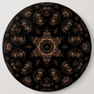Bronze Age Mandala 6 Cm Round Badge