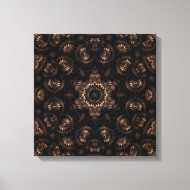 Bronze Age Mandala  Canvas Print (Front)