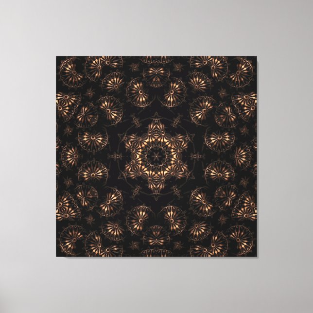 Bronze Age Mandala  Canvas Print (Front)