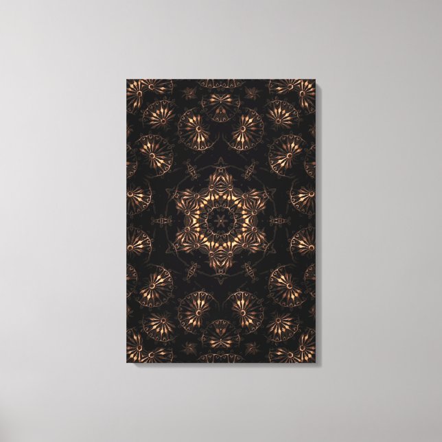Bronze Age Mandala  Canvas Print (Front)