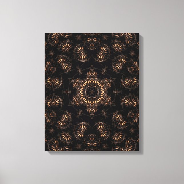 Bronze Age Mandala  Canvas Print (Front)