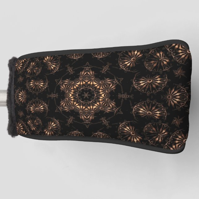 Bronze Age Mandala  Golf Head Cover (Front)