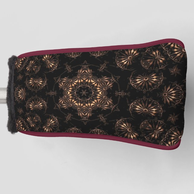 Bronze Age Mandala  Golf Head Cover (Front)
