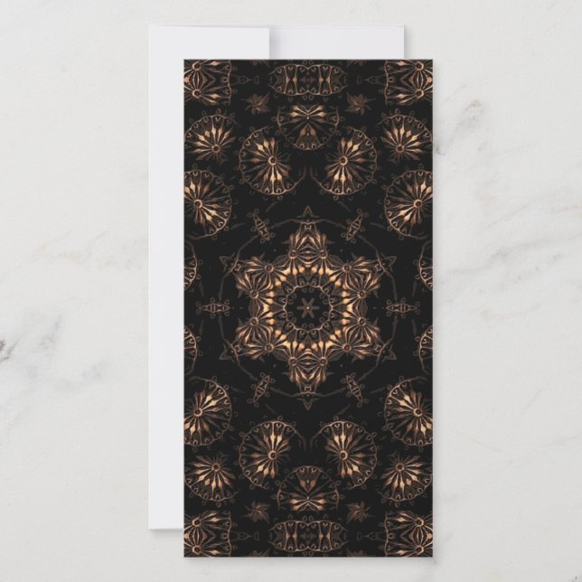 Bronze Age Mandala  Holiday Card (Front)