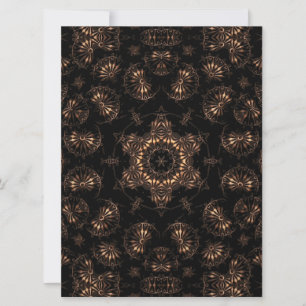 Bronze Age Mandala  Holiday Card