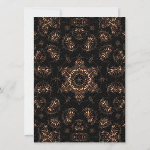 Bronze Age Mandala Holiday Card