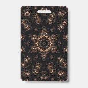 Bronze Age Mandala  ID Badge