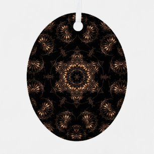 Bronze Age Mandala  Metal Tree Decoration