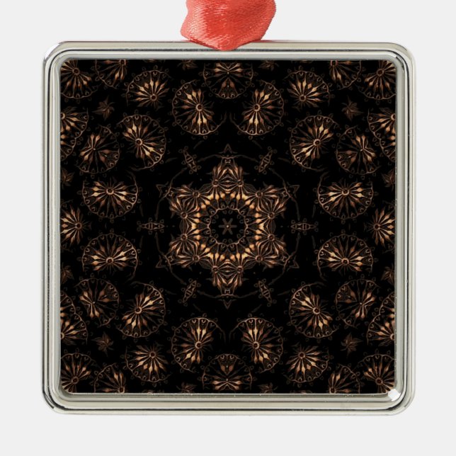 Bronze Age Mandala  Metal Tree Decoration (Front)