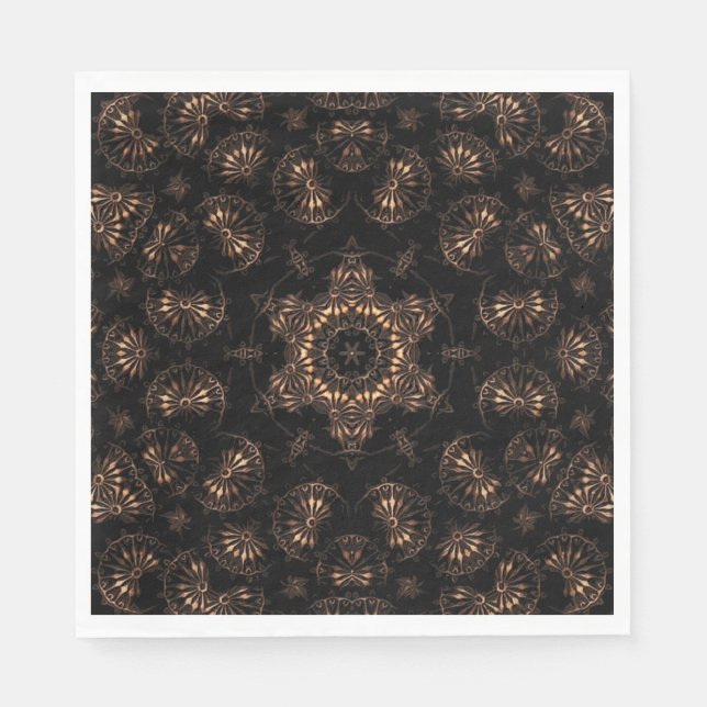 Bronze Age Mandala  Napkin (Front)
