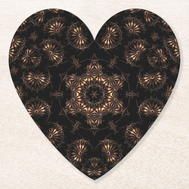 Bronze Age Mandala  Paper Coaster (Front)