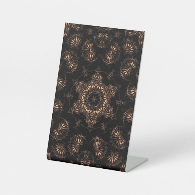 Bronze Age Mandala  Pedestal Sign (Front)