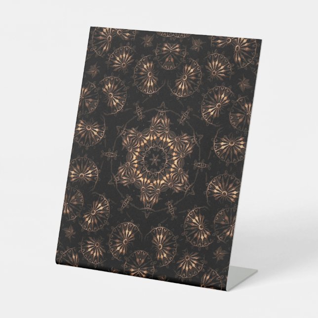 Bronze Age Mandala  Pedestal Sign (Front)