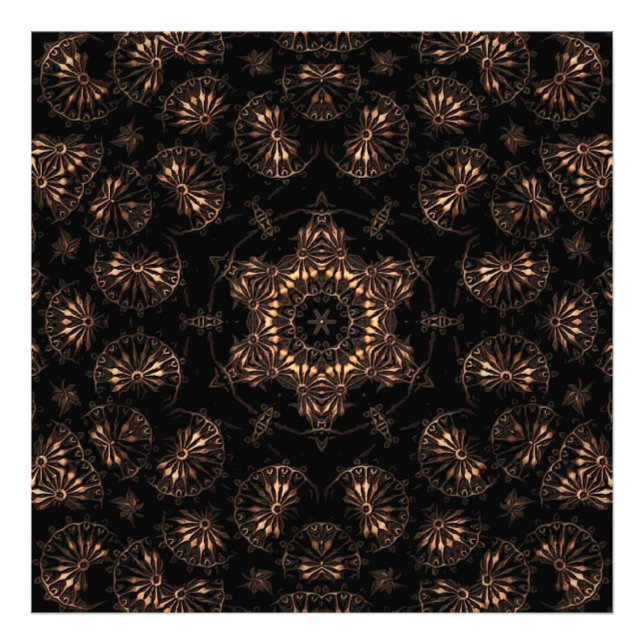 Bronze Age Mandala  Photo Print (Front)