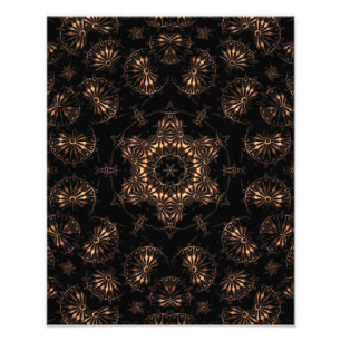 Bronze Age Mandala Photo Print