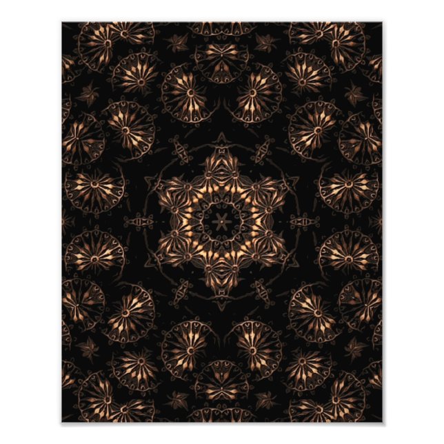 Bronze Age Mandala  Photo Print (Front)