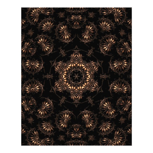 Bronze Age Mandala  Photo Print (Front)