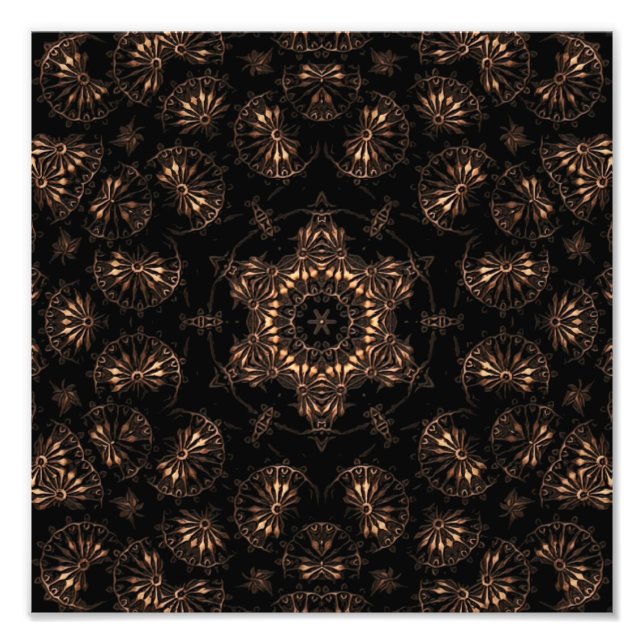 Bronze Age Mandala  Photo Print (Front)