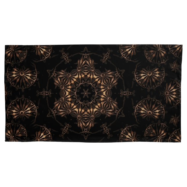 Bronze Age Mandala Pillowcase (Front-Left)