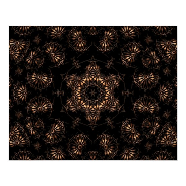 Bronze Age Mandala  Poster (Front)