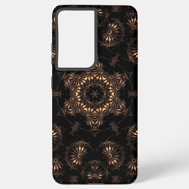 Bronze Age Mandala  Samsung Galaxy S21+ Case (Back)