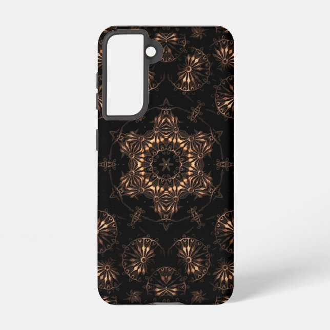 Bronze Age Mandala  Samsung Galaxy S21 Case (Back)