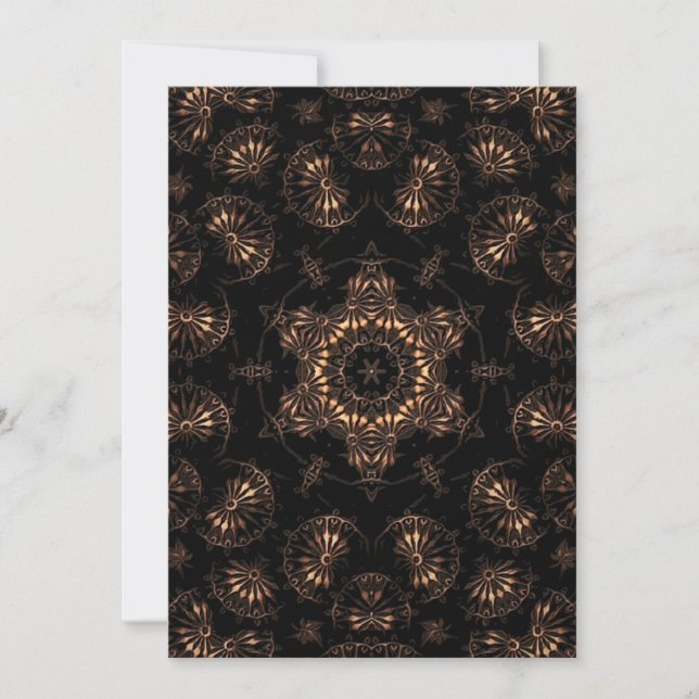 Bronze Age Mandala  Thank You Card (Front)