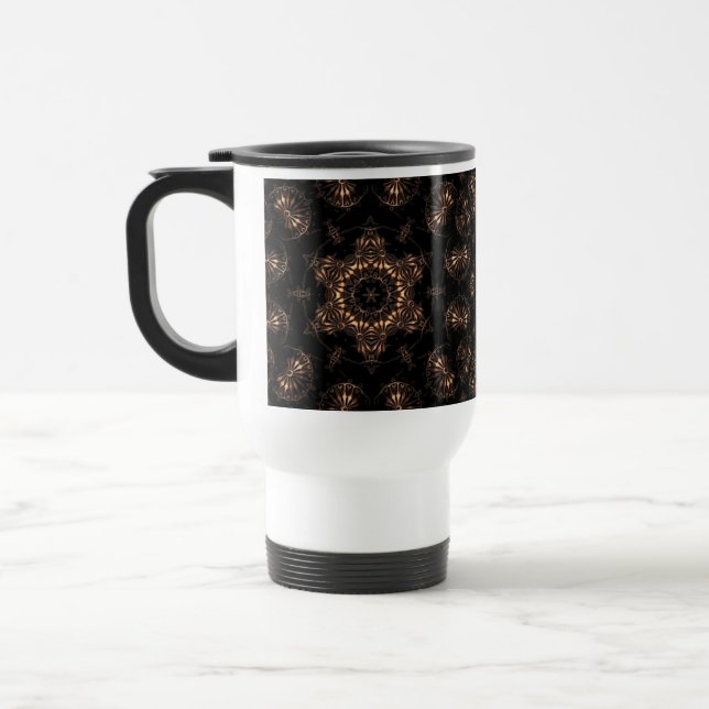 Bronze Age Mandala  Travel Mug (Left)
