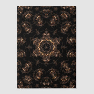 Bronze Age Mandala  Vellum Invitations