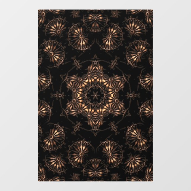 Bronze Age Mandala  Window Cling (Sheet)
