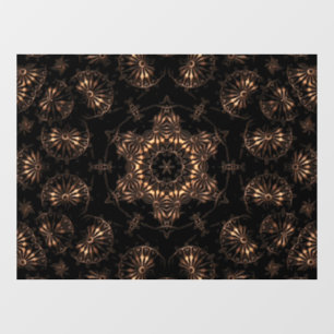 Bronze Age Mandala Window Cling