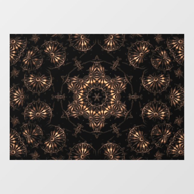 Bronze Age Mandala  Window Cling (Sheet)