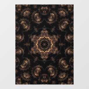 Bronze Age Mandala Window Cling