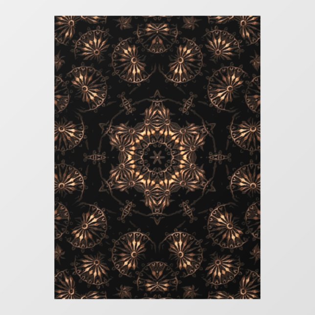 Bronze Age Mandala  Window Cling (Sheet)