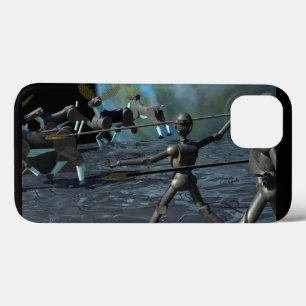 Bronze Age Robot iPhone 13 Case