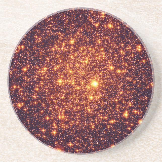 Bronze Astral Glitter Coaster (Front)