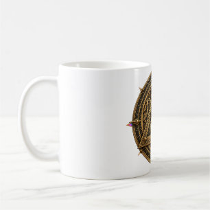 Bronze Astrolabe Eye Coffee Mug