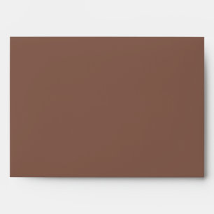 Bronze Brown Solid Colour Envelope