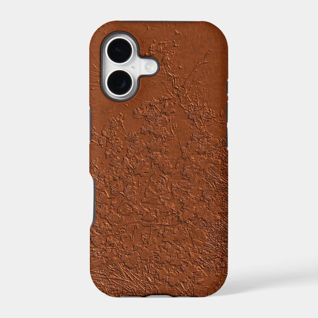 Bronze / Brown Texture iPhone Case-Mate (Back)