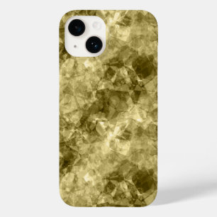 Bronze Crumpled Texture Case-Mate iPhone 14 Case